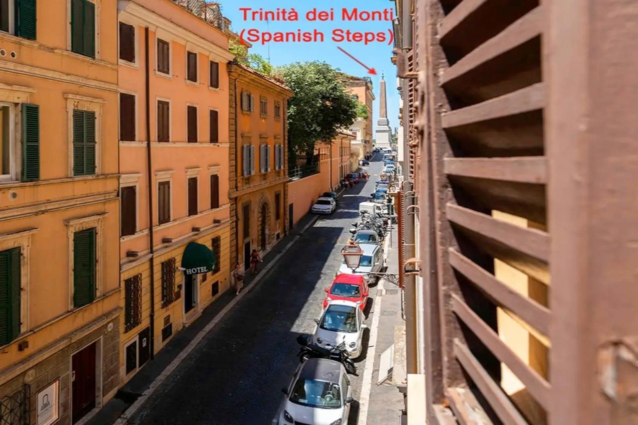 Spanish Steps Amazing Apartment โรม ภายนอก รูปภาพ